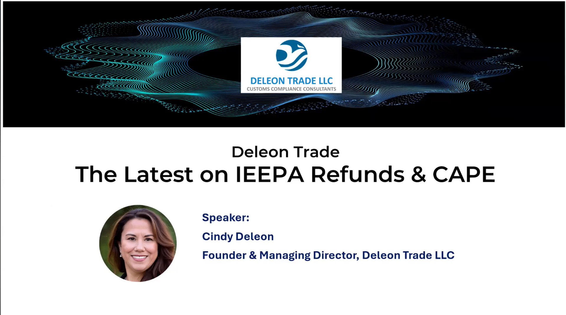 BITE & Deleon Trade IEEPA/CAPE Refund Webinar